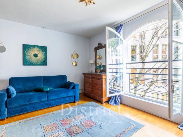 Triangle d'Or. Parfait studio meublé de 26m². Charme et calme ab