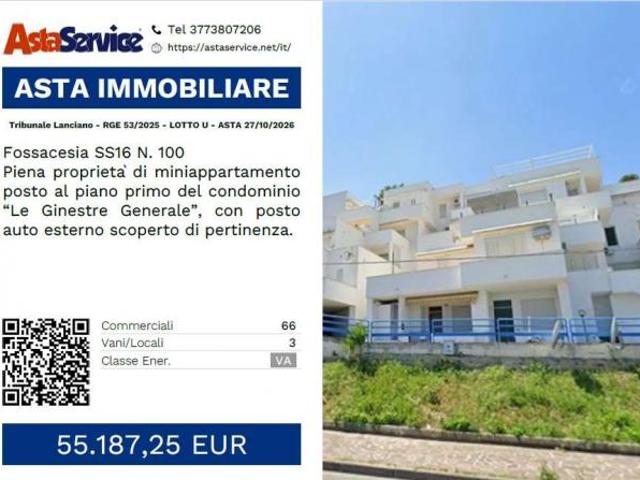 Tribunale Lanciano RGE 53/2025 LOTTO U Tribunale Lanciano RGE 53/2025 LOTTO U ASTA 27/10/2026