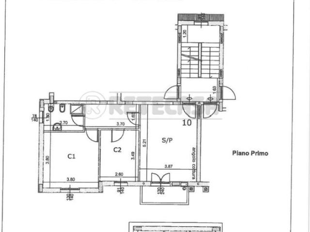 trilocale 65mq