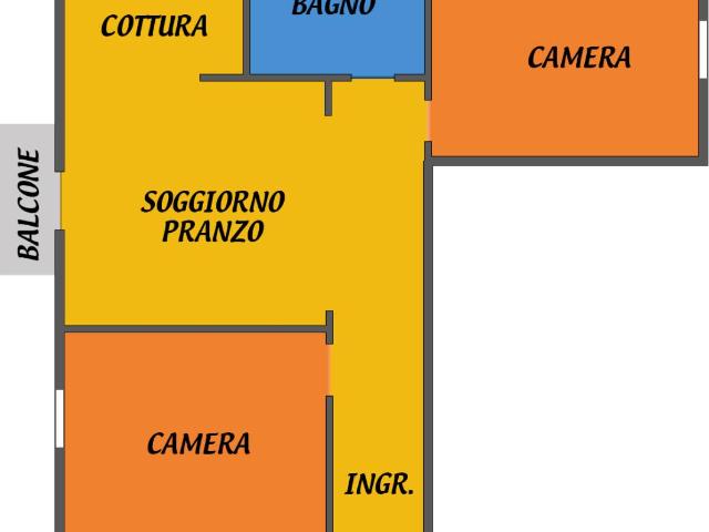 trilocale 80mq