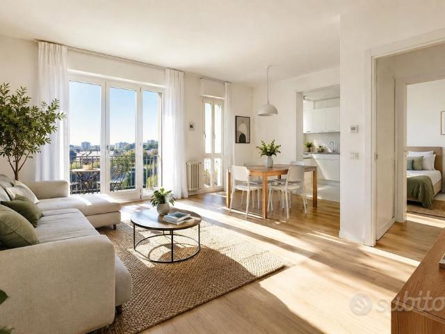 Trilocale con BALCONE CONCA D'ORO