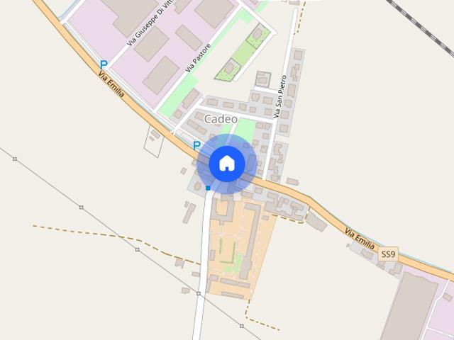 Trilocale con posto auto 3 min da stazione cadeo