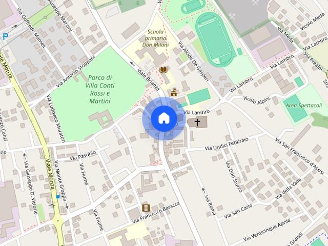 Trilocale con posto auto a Sovico
