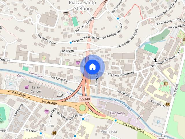 Trilocale con posto auto + giardino privato