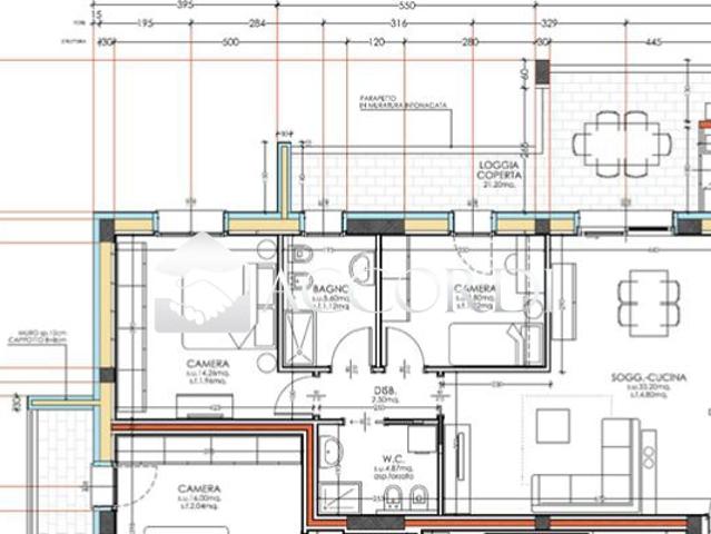 Trilocale con terrazzo a Mareno di Piave