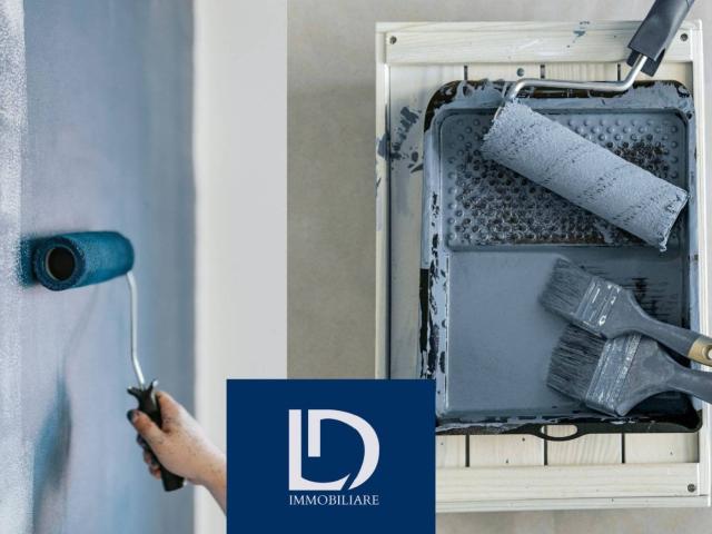 Trilocale arredato con 2 camere