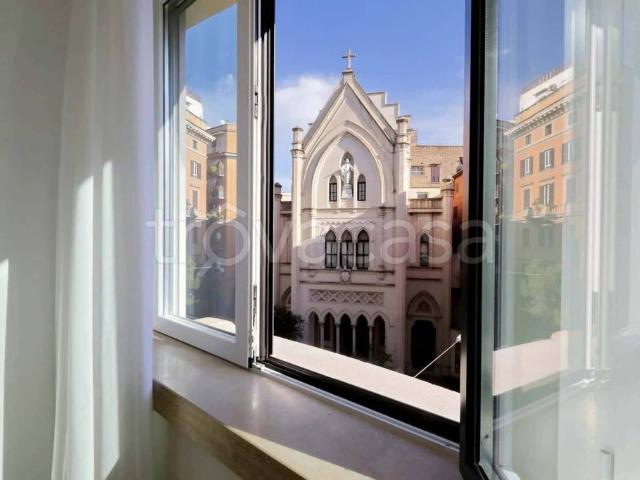 Trilocale in affitto a Roma via Flavia, Sallustiano
