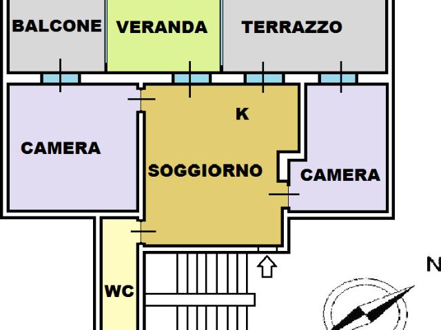 Trilocale in vendita a Milano
