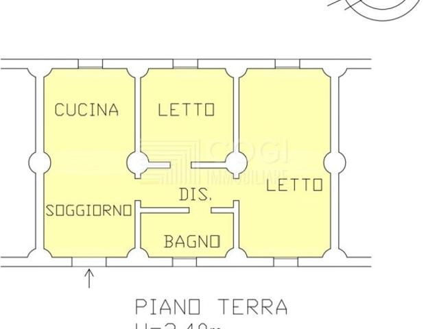 Trilocale in vendita a Lugo via del castello 6