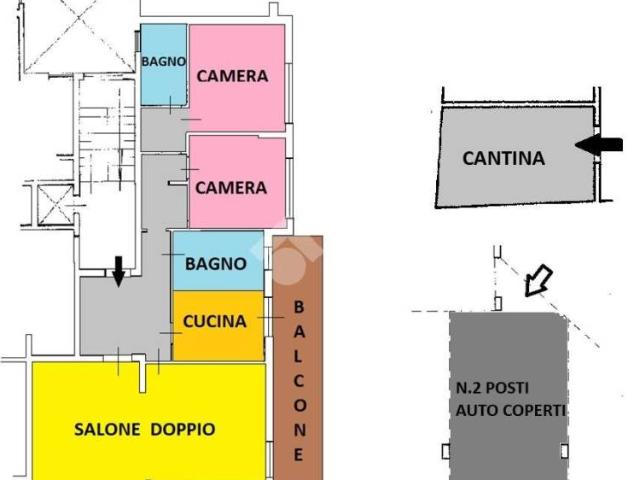 Trilocale in vendita a Roma largo Lanciani, 24, Bologna