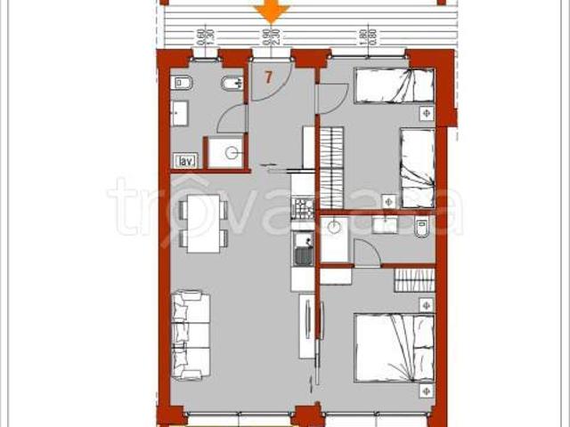 Trilocale in vendita a Valdidentro via Borgo Nuovo