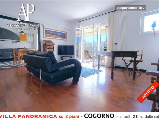 Trilocale ottimo stato, primo piano, Cogorno