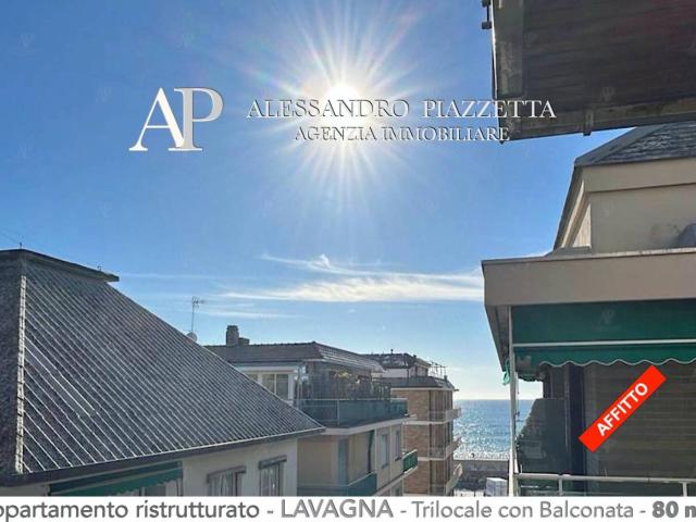 Trilocale ottimo stato, quarto piano, Centro, Lavagna