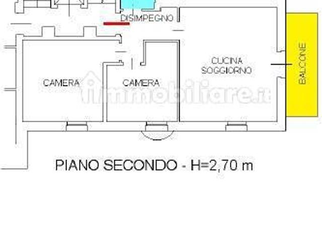 Trilocale nuovo, secondo piano, Borgo Venezia, Verona