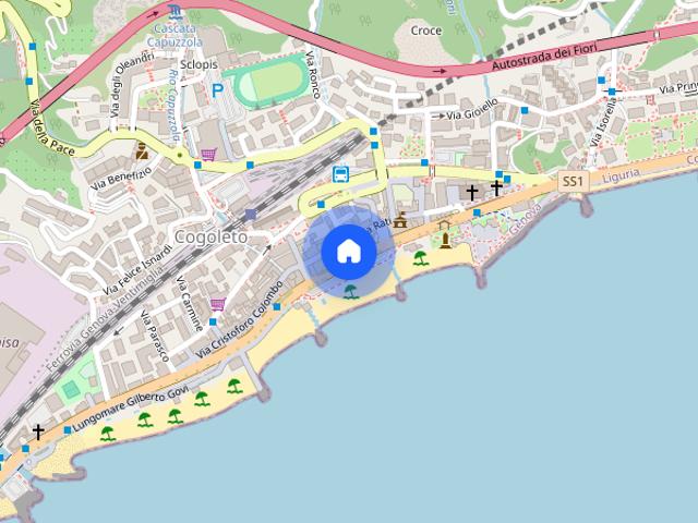 Trilocale ristrutturato a 200 metri dal mare