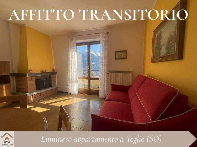 Trilocale via Berti, Centro, Teglio