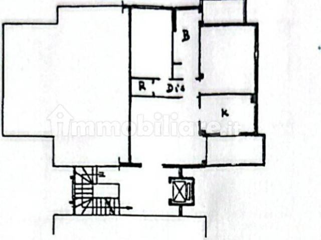 Trilocale via Guido Rossa 7, Centro, Rozzano