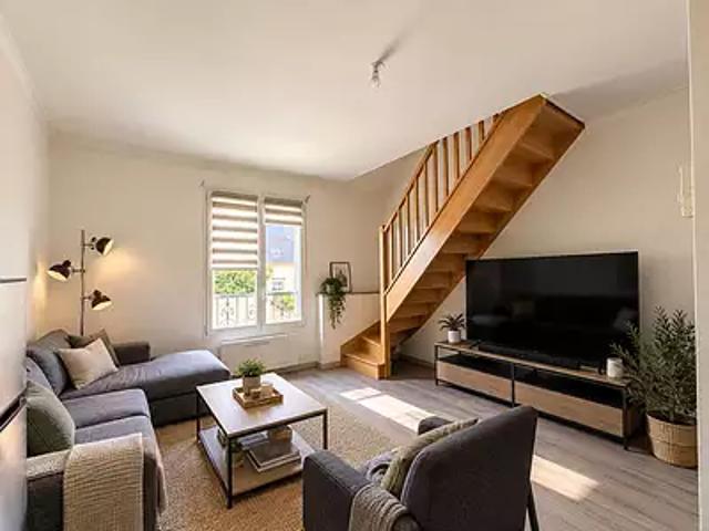 Trilport 77470 Achat / Vente appartement 2 pièces t2 au dernier étage parking