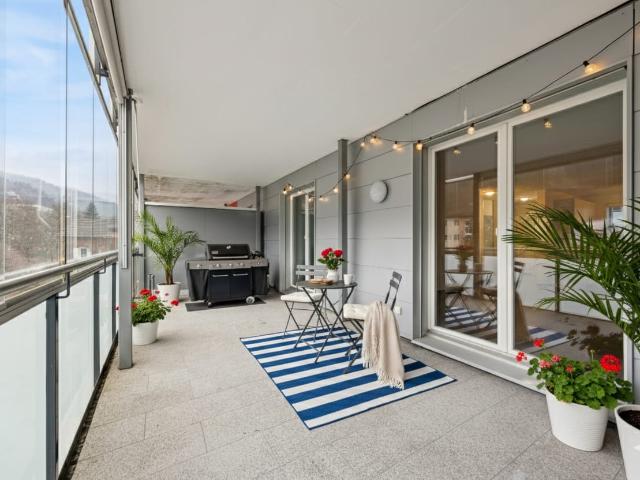 Trimbach: Sonnige 2.5 Zi. Eigentumswohnung mit 43.6 m² Terrasse