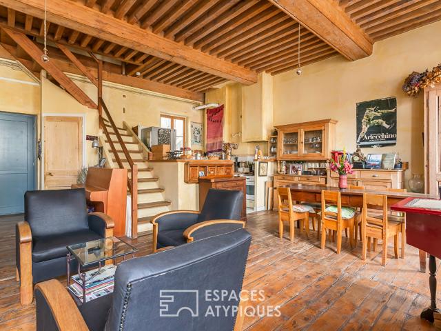Triplex avec jardin au coeur de Saint Just