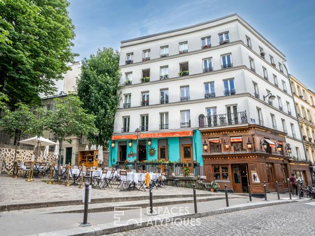 Triplex avec patio au coeur de Montmartre