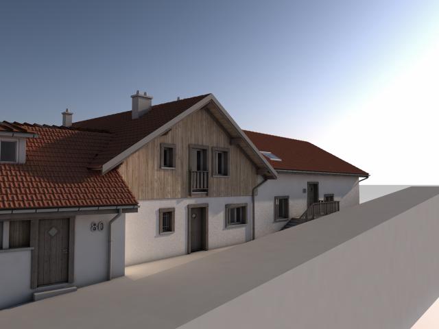 TRIPLEX À AMÉNAGER 104 M2 AVEC TERRASSE ET JARDIN PRIVATIF XONRUPT LONGEMER