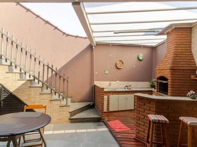 Triplex 276m2, 3 Dormitórios, 1 Suíte Master, 6 Vagas de Garagem, Depósito, Churrasqueira, Varanda