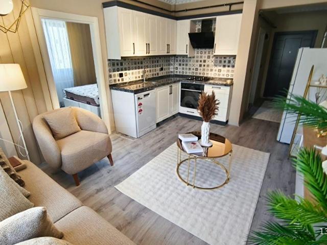TRUVANAZIM DEMİRCİ'DEN ATAKUM EŞYALI SATILIK 1+1 FIRSAT DAİRE
