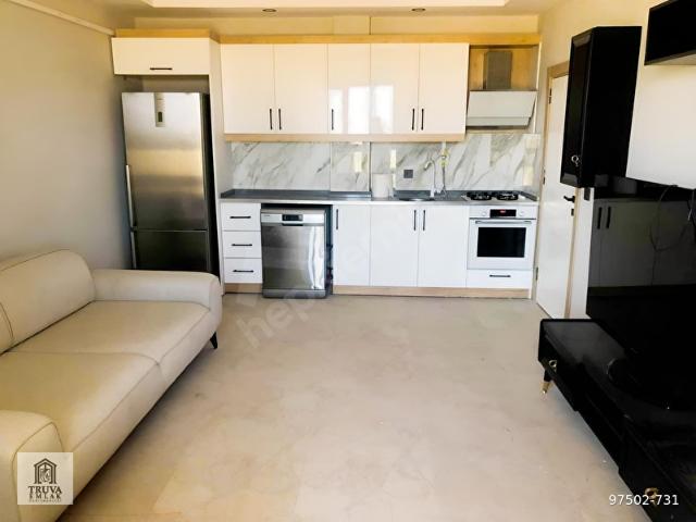 TRUVA'DAN ÖRENYOLU ÜZERİ SATILIK MANZARALI SIFIR 1+1 DAİRE