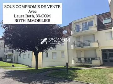 Truchtersheim 67370 Achat / Vente appartement 2 pièces t2 au dernier étage
