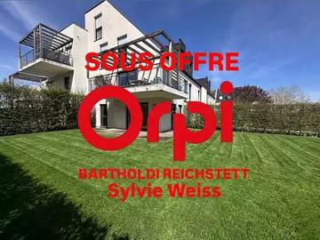 Truchtersheim 67370 Achat / Vente appartement 2 pièces t2 jardin terrasse