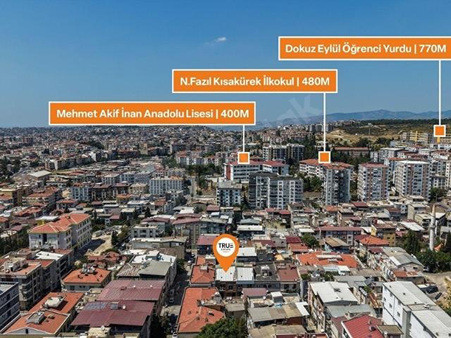 True Estate Buca Yaylacık Mahallesinde Sıfır Binada Satılık