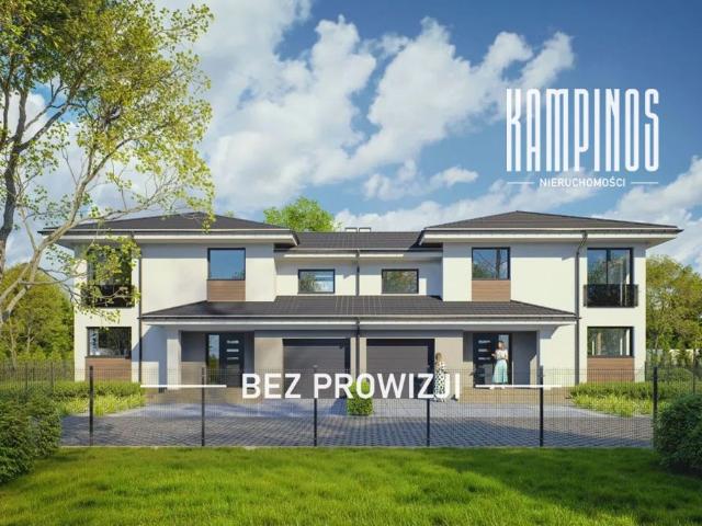 Nowoczesny bliźniak 161 m² w Truskawiu stan deweloperski