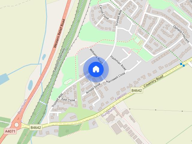 Trussell Way, Cawston, Rugby, Warwickshire, CV22
