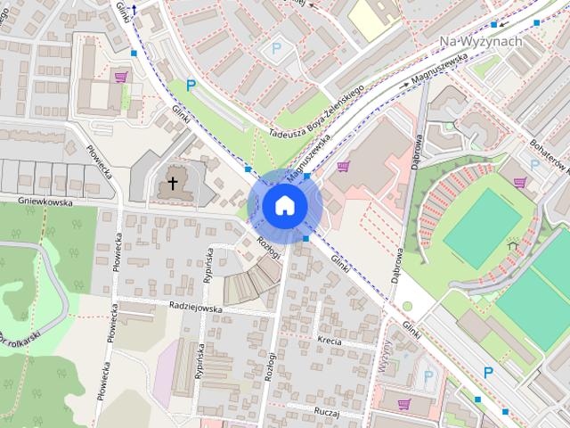 Trzypokojowe mieszkanie Bydgoszcz Glinki