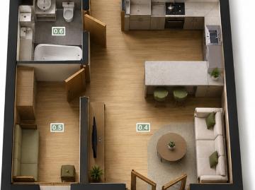 Mieszkanie do wynajęcia, Rzeszów pl. Jana Pawła II, 4600 PLN, 53,7 m2, domy 727/14016/OMW