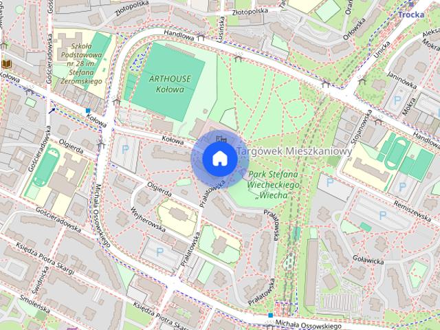 Trzypokojowe, nowocześnie urządzone mieszkanie, 5min spaceru od metra