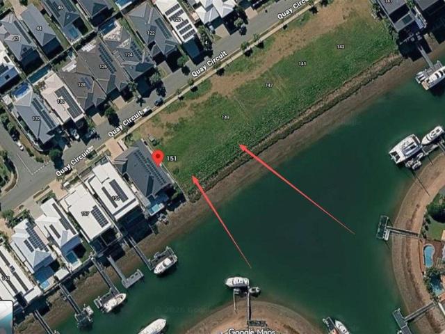 Two Adjoining Vacant Lots Rare Newport Opportunity 149 & 151 Quay Circuit, Newport QLD