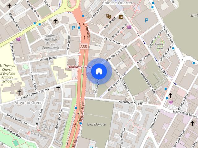 Two Bed Bath House, 110 Bromsgrove Street, B5