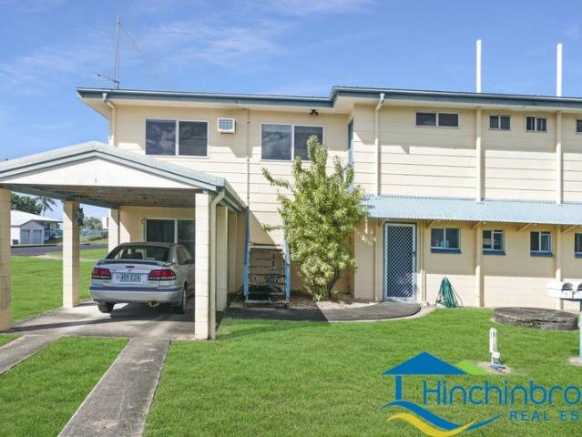 Two bedroom unit with air conditioning & 2 Bay carport