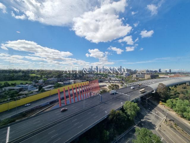 two bedroom apartment with city views