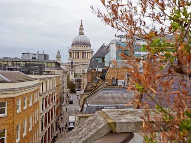 Two Bedroom Penthouse Serviced Apartment with roof terrace and iconic views over St Paul's Cathedral