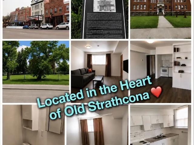 Two Bedroom Suite in the Heart of Old Strathcona/ Parking Incl
