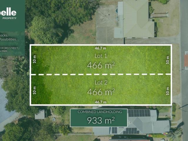 Two lots. One exceptional opportunity. An elevated Gordon Park address