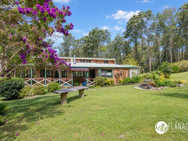 Two Magic Character Homes, Magnificent Untouched Bush Block, Creek Frontage 48.6Ha. 120Ha