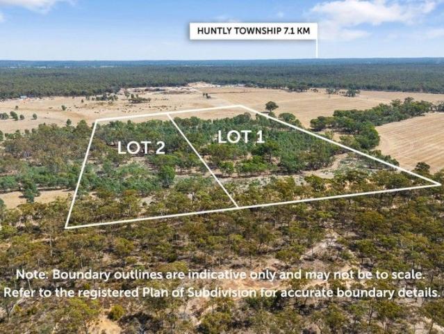 Two Scenic Land Parcels Approx. 20 Acres Each Just 11km From Bendigo CBD