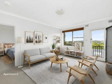 Two Sunny Beachside Apartments in a Boutique Block Steps to the Surf