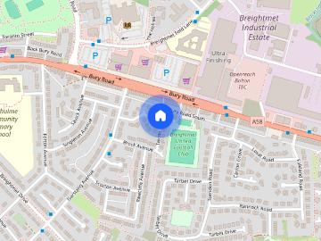 Breightmet Bolton, M26, Bradford and West Yorkshire, North England