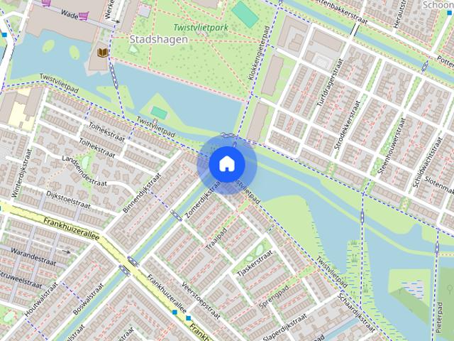 Twistvlietpad, Zwolle