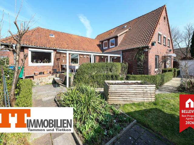 TT: Familienglück mit Potenzial Charmantes Klinkerhaus mit Einliegerwohnung und grünem Gartenparadies!